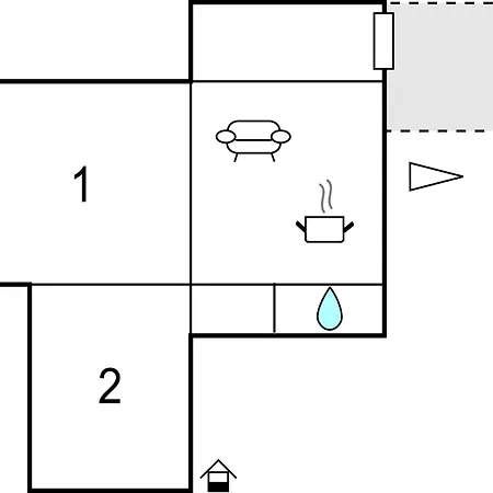 2 Bedroom In